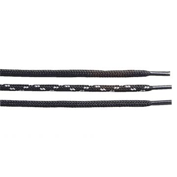 LACES 120 BLACK/GRAY